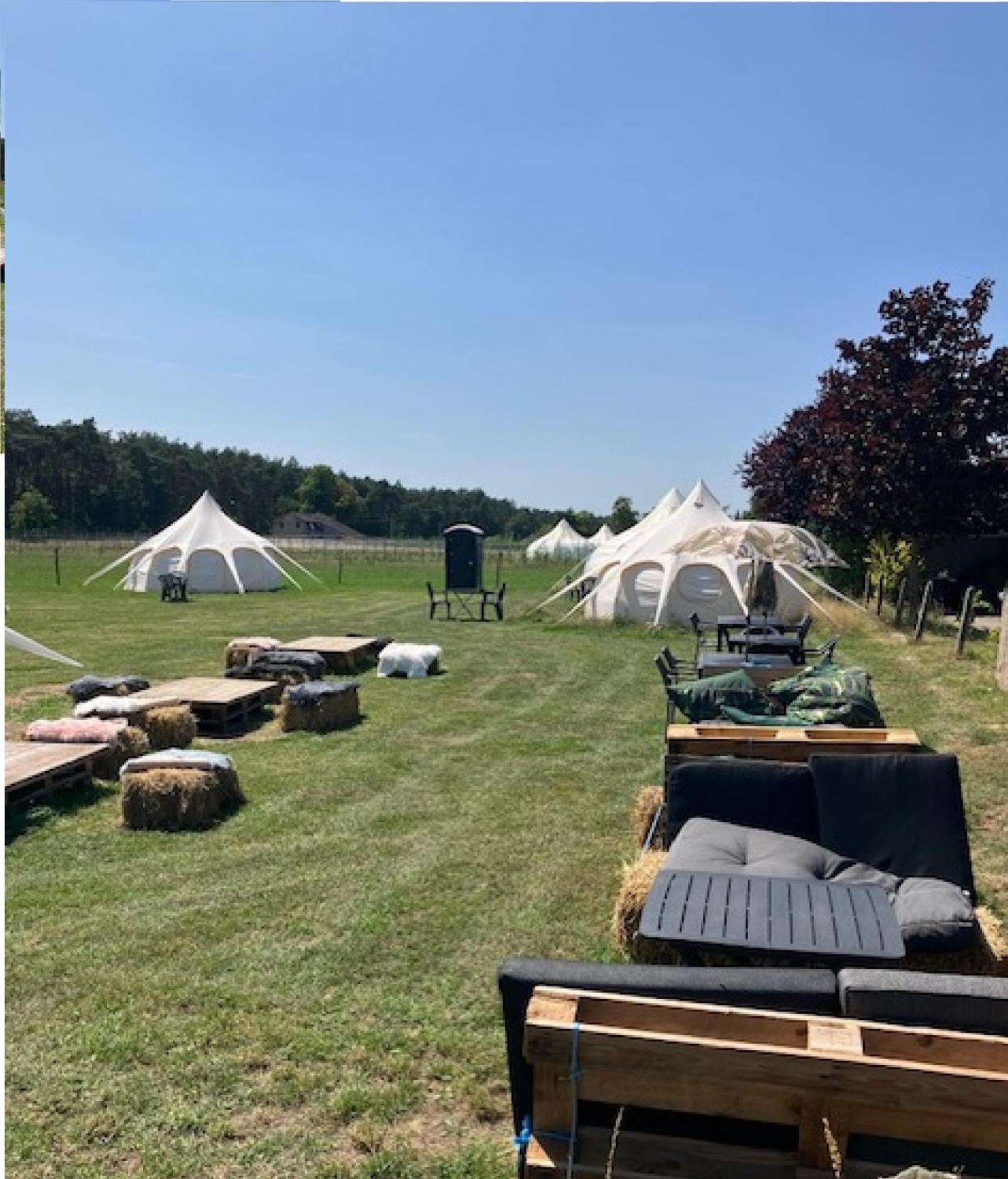 Natuur-Like Glamping In Bosland Neerpelt Exterior foto